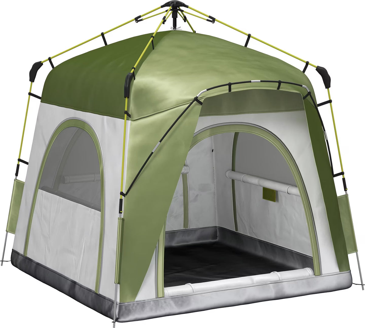 Campingzelt mit Haken