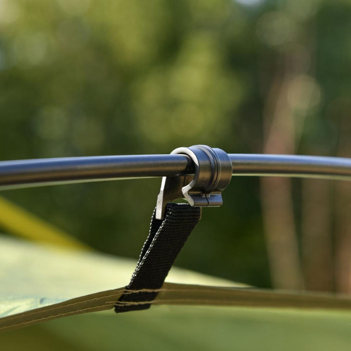 Campingzelt mit Haken