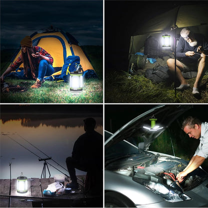 Wiederaufladbare Campinglaterne