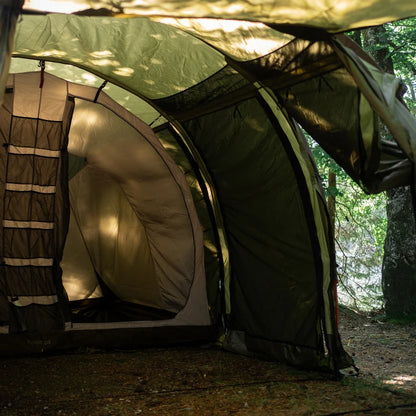 Zelt Reisa 6 PU mit Windschutz